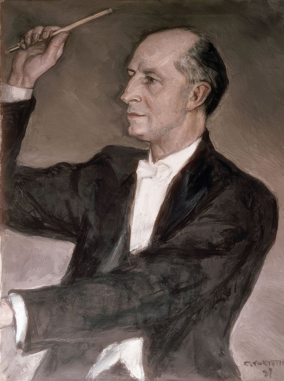 Carl Adolph Schuricht af Giovanni Costetti