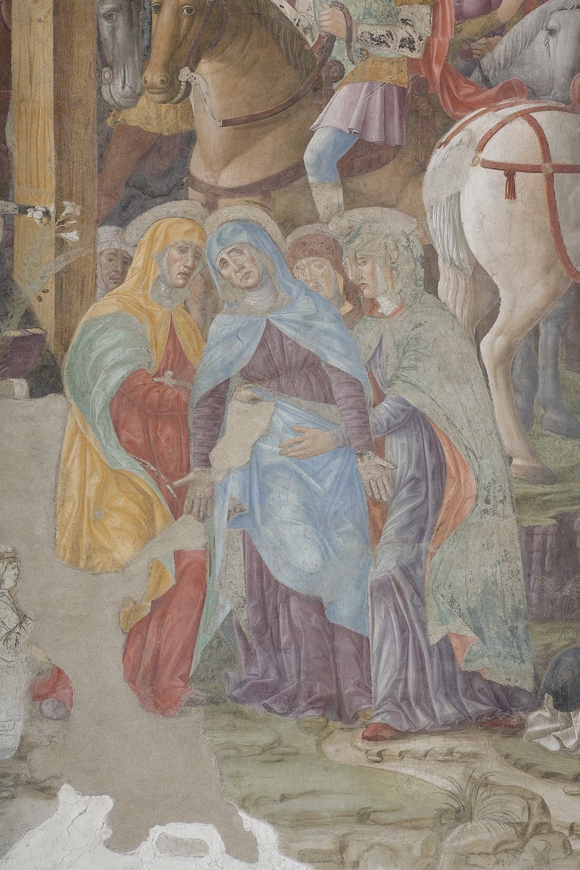 Korsfæstelse, 1495 (detalje af 3498420) af Giovanni Donato Montorfano