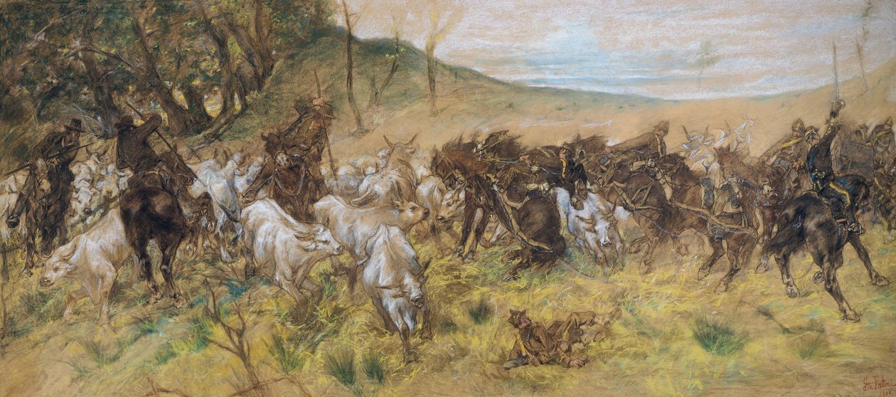 Fatalt møde af Giovanni Fattori