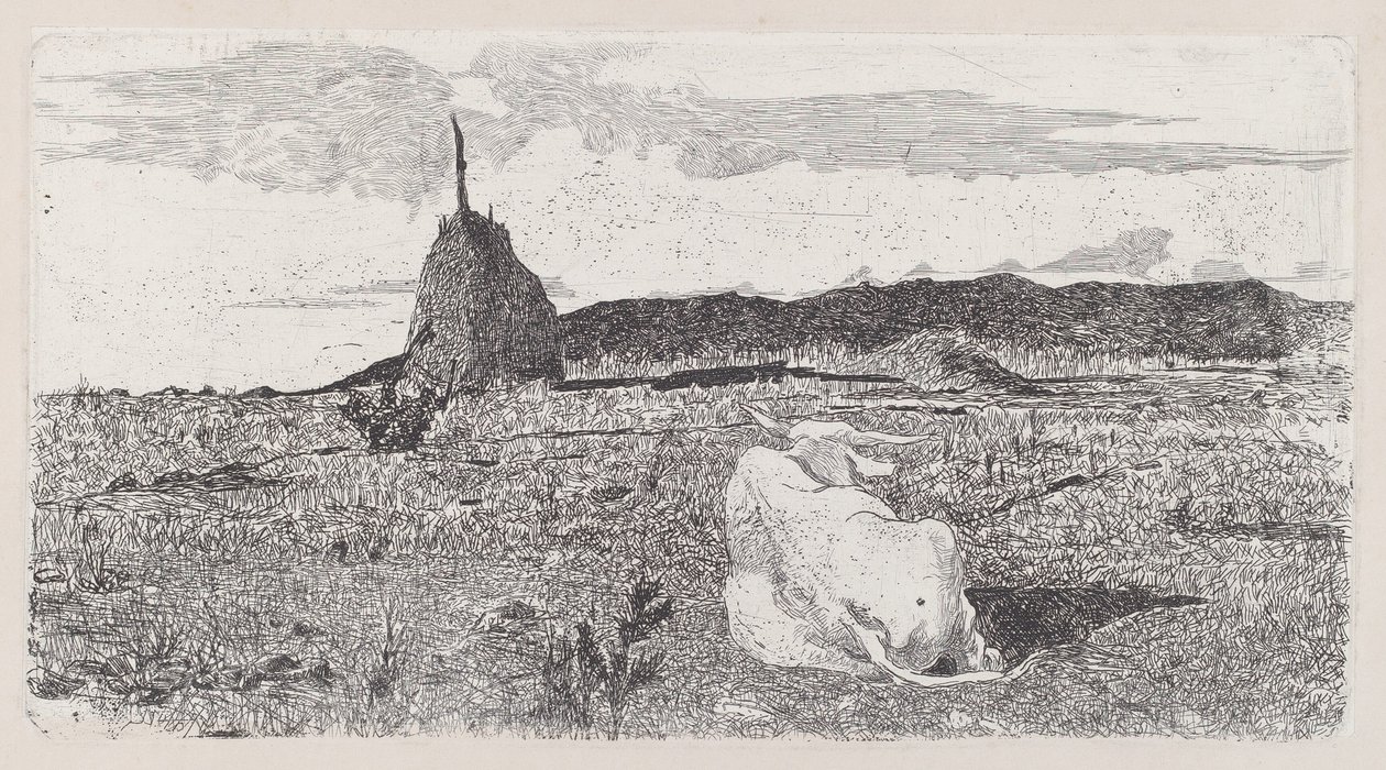 Hellige ko [Pio bove] af Giovanni Fattori