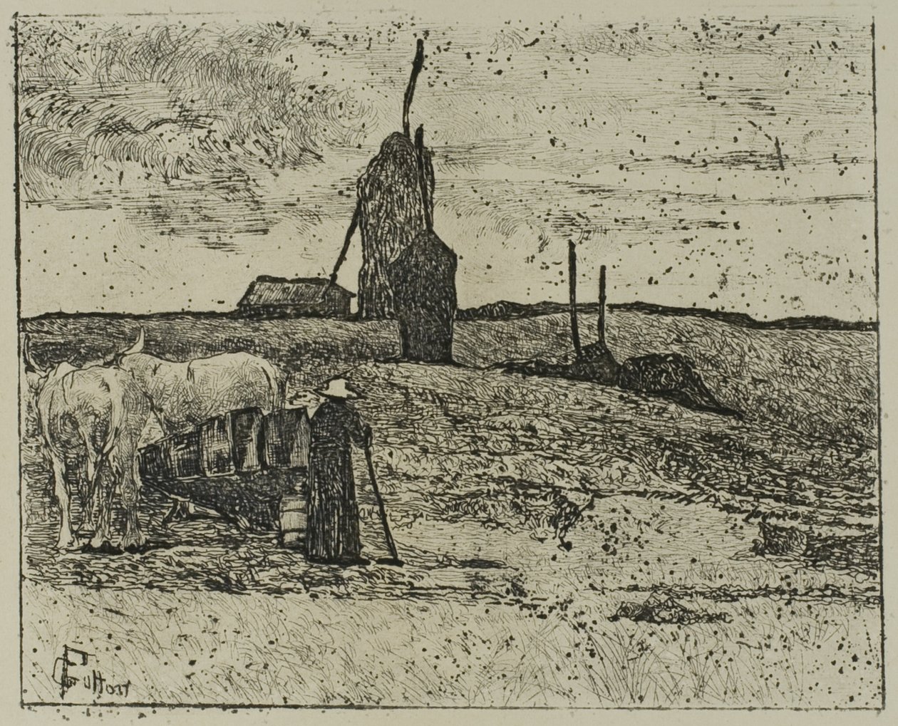 Maremma i Toscana af Giovanni Fattori