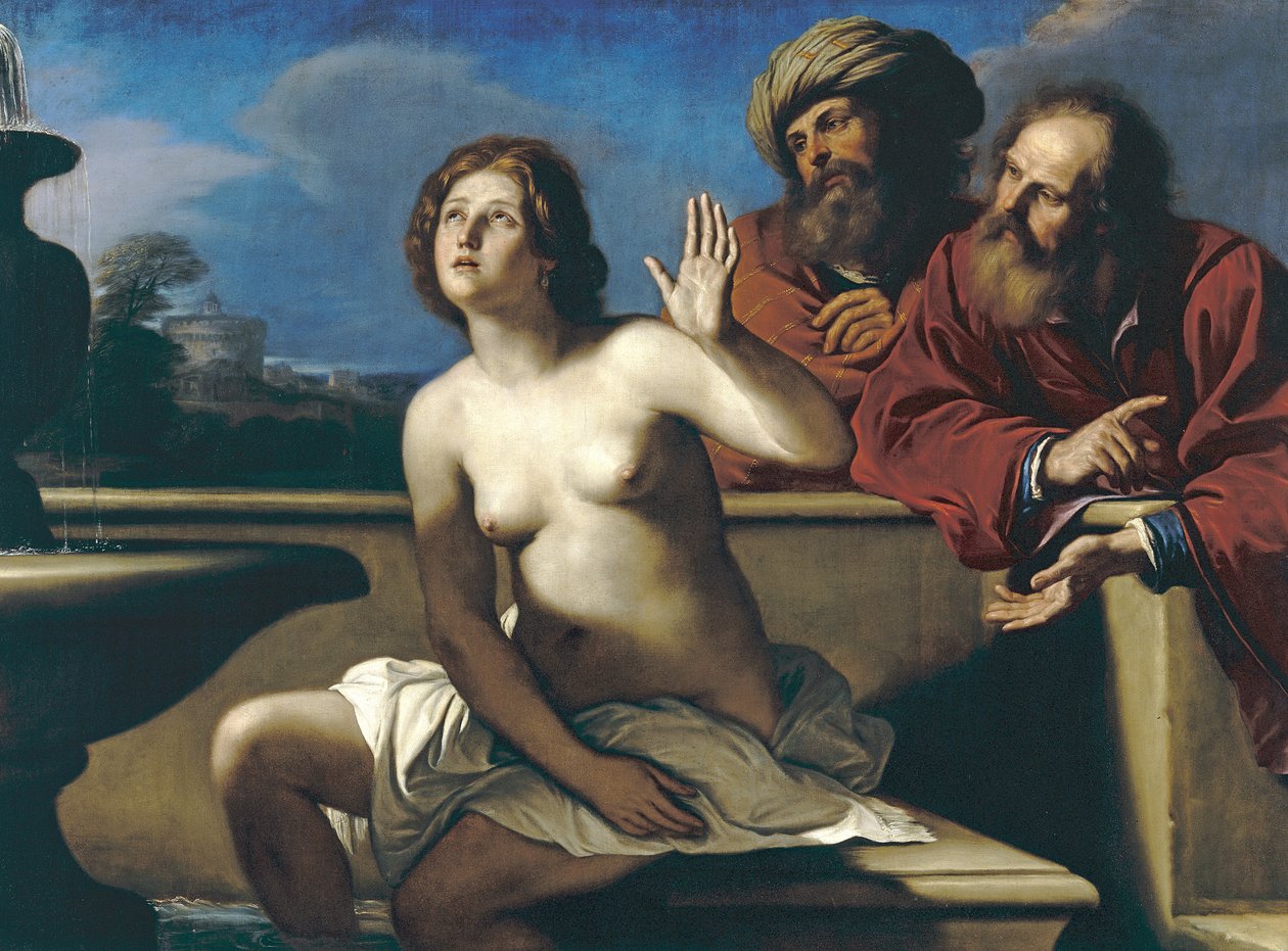 Susanna og de ældste af Giovanni Francesco Barbieri