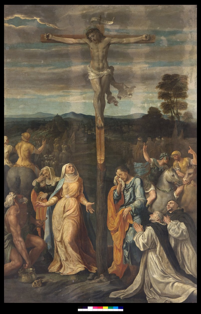 Korsfæstelse, 1541-45 af Giovanni Fratino