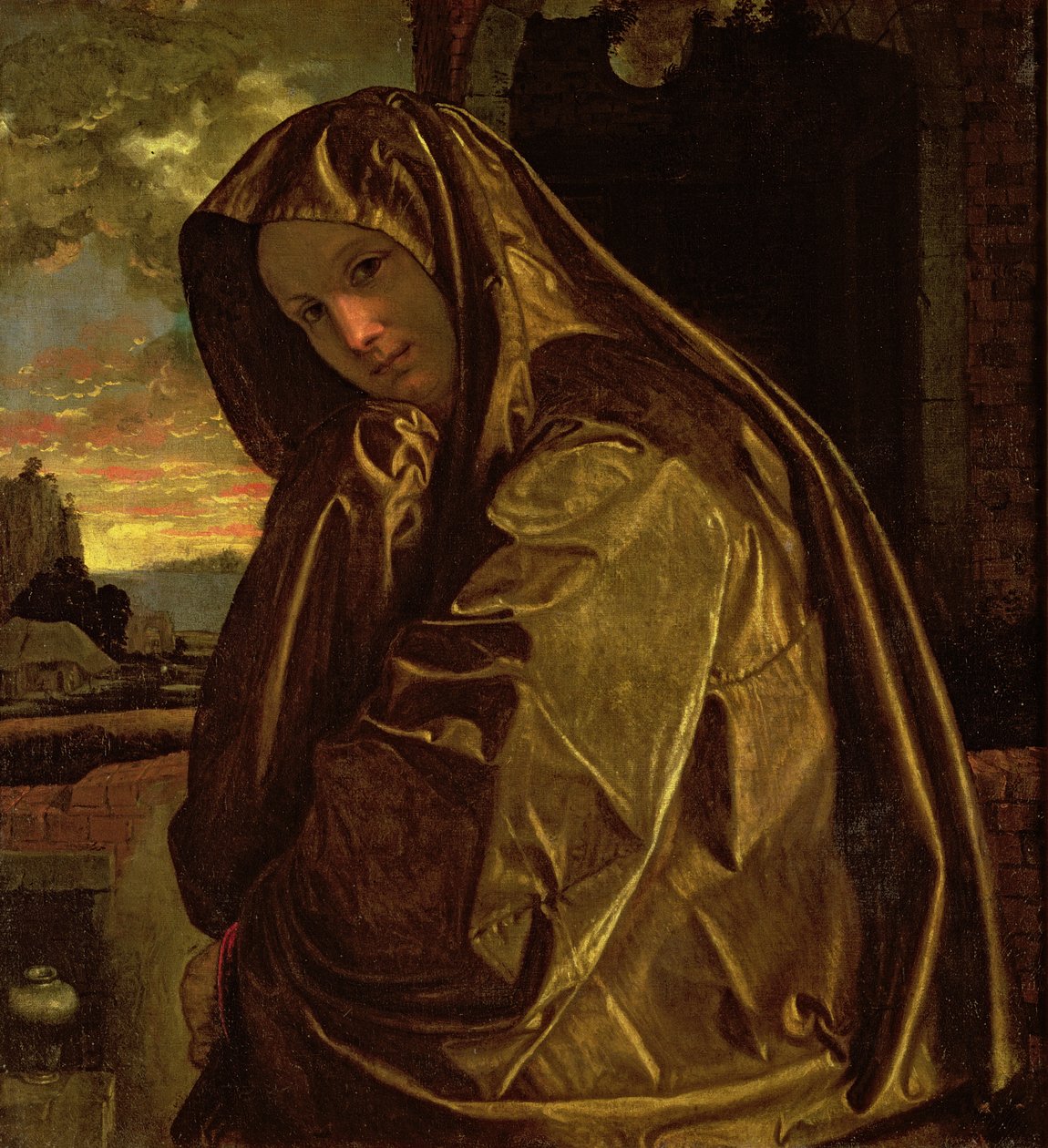 Sankt Maria Magdalene af Giovanni Girolamo Savoldo
