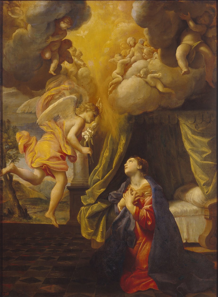 Bebudelsen, ca. 1615. af Giovanni Lanfranco