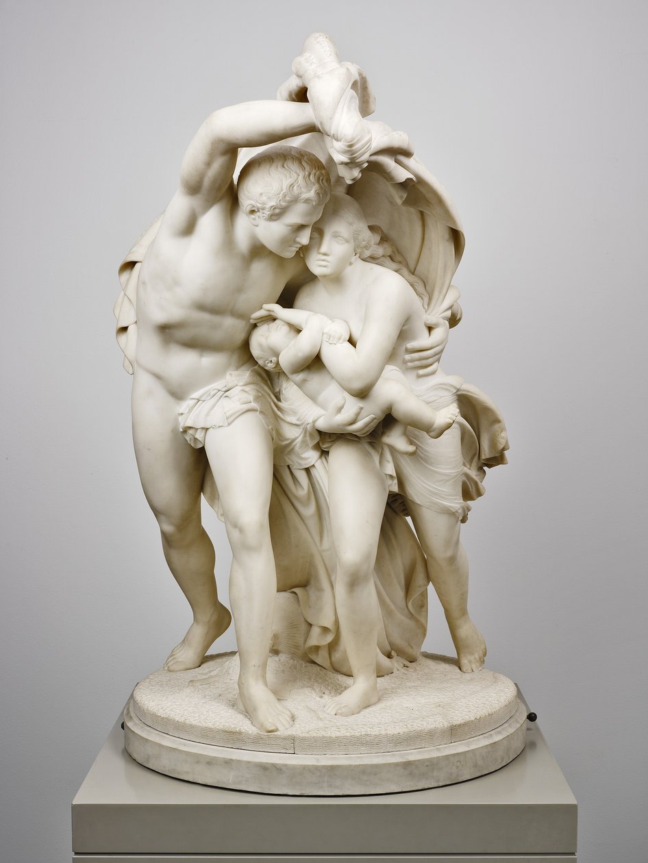 Flyvning fra Pompeji af Giovanni Maria Benzoni