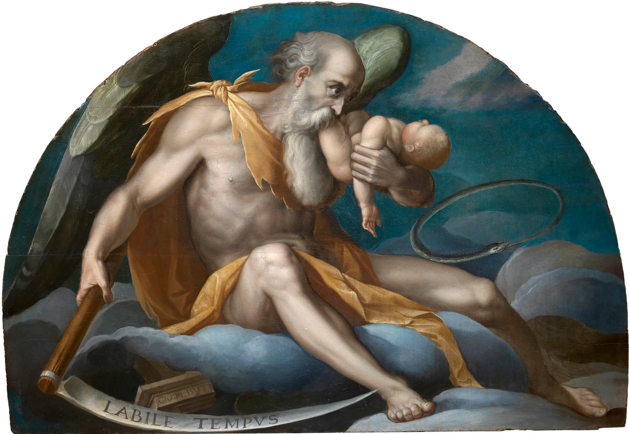 Chronos, 1582-1585. af Giovanni Maria Butteri