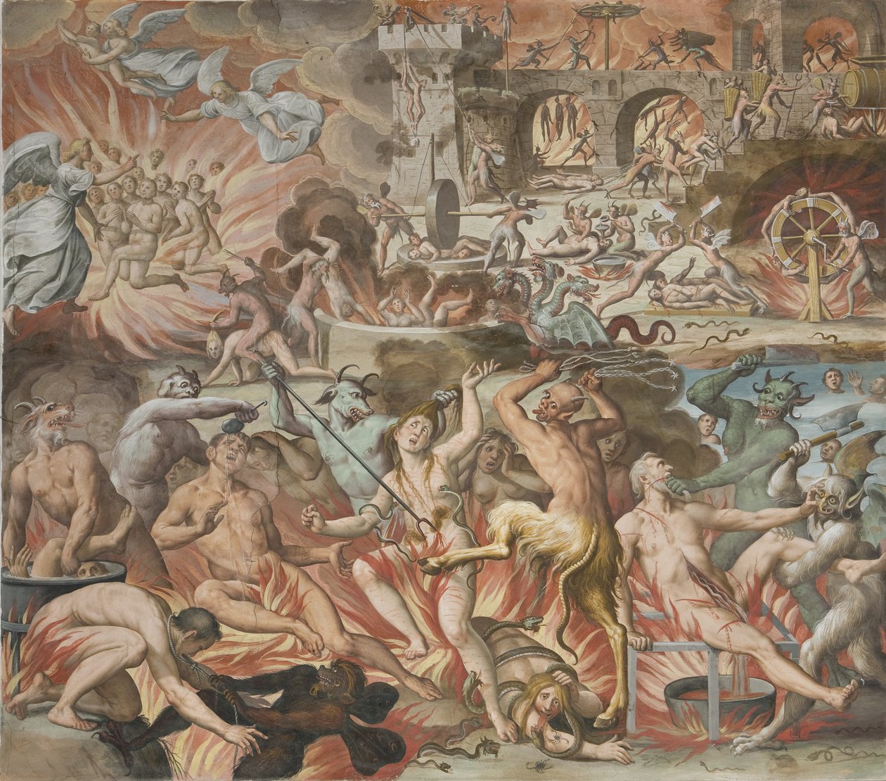 Helvede, 1614 af Giovanni Mauro della Rovere