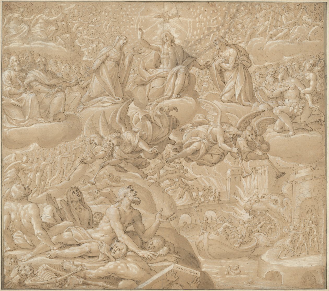 Den sidste dom af Giovanni Mauro della Rovere