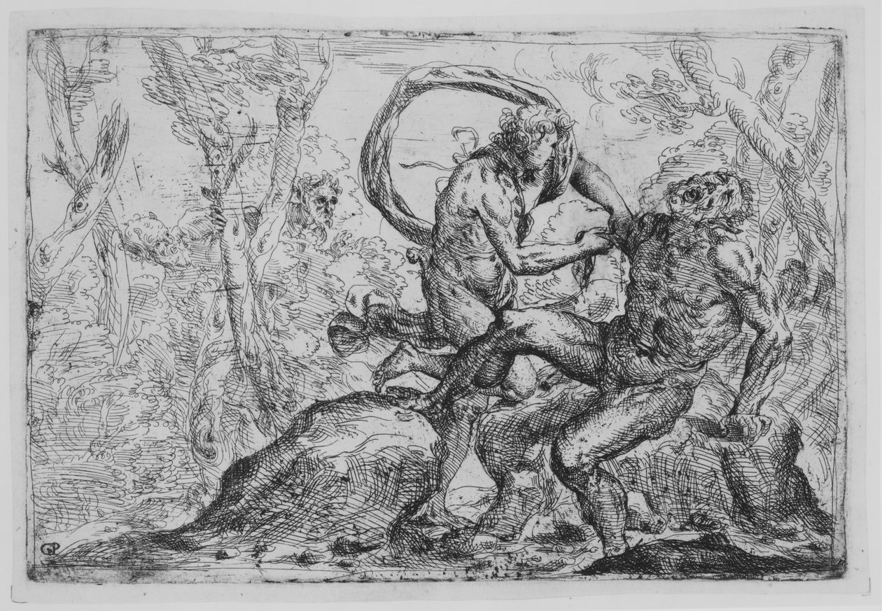 The Flaying of Marsyas, midten af det 17. århundrede. af Giovanni Pietro Possenti