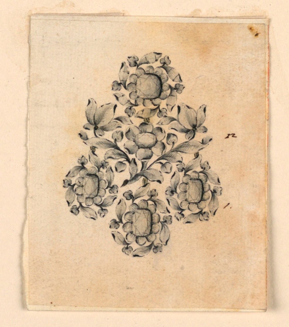 Design til en ørering af Giovanni Sebastiano Meyandi
