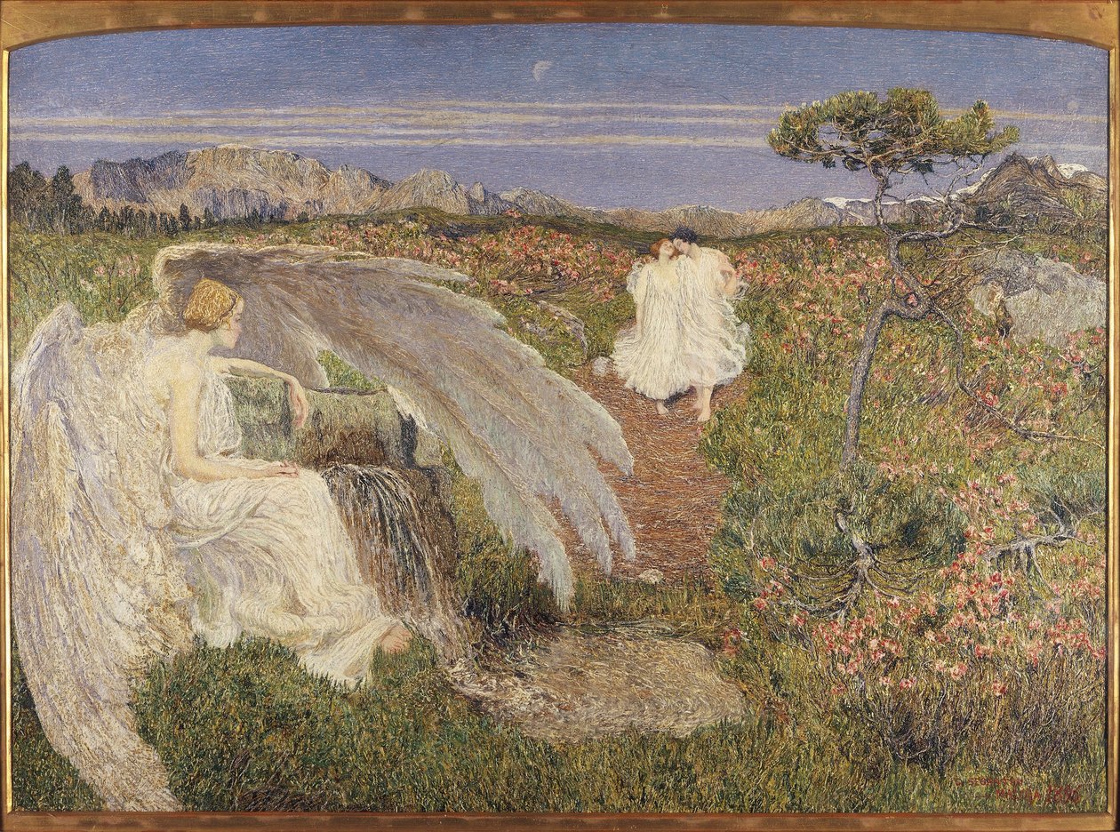Italien, Kærlighed ved Livets Kilde af Giovanni Segantini