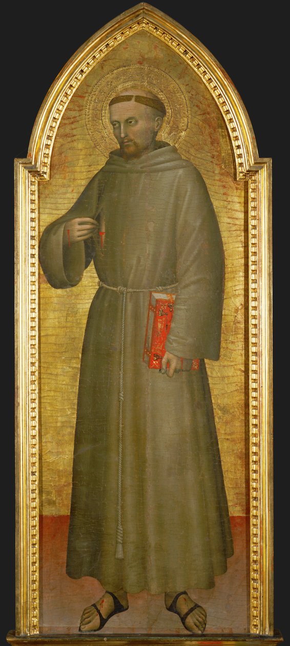 Den hellige Frans af Assisi ... af Giovanni da Milano