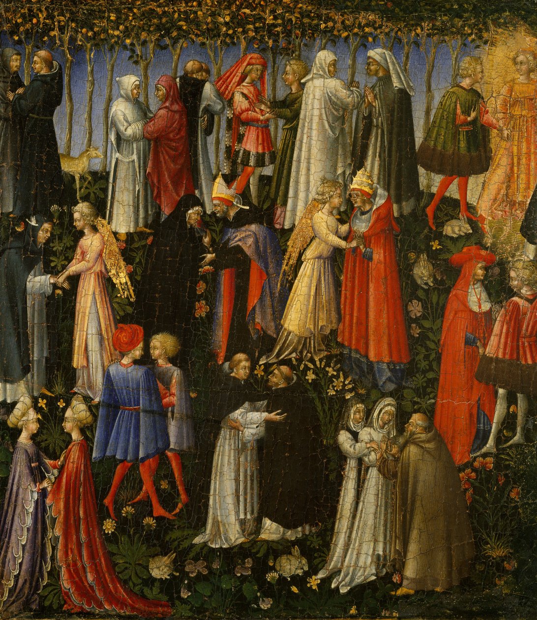 Paradis, 1445. af Giovanni di Paolo