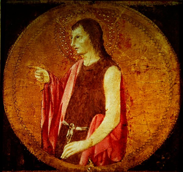 St. John af Giovanni di Paolo di Grazia