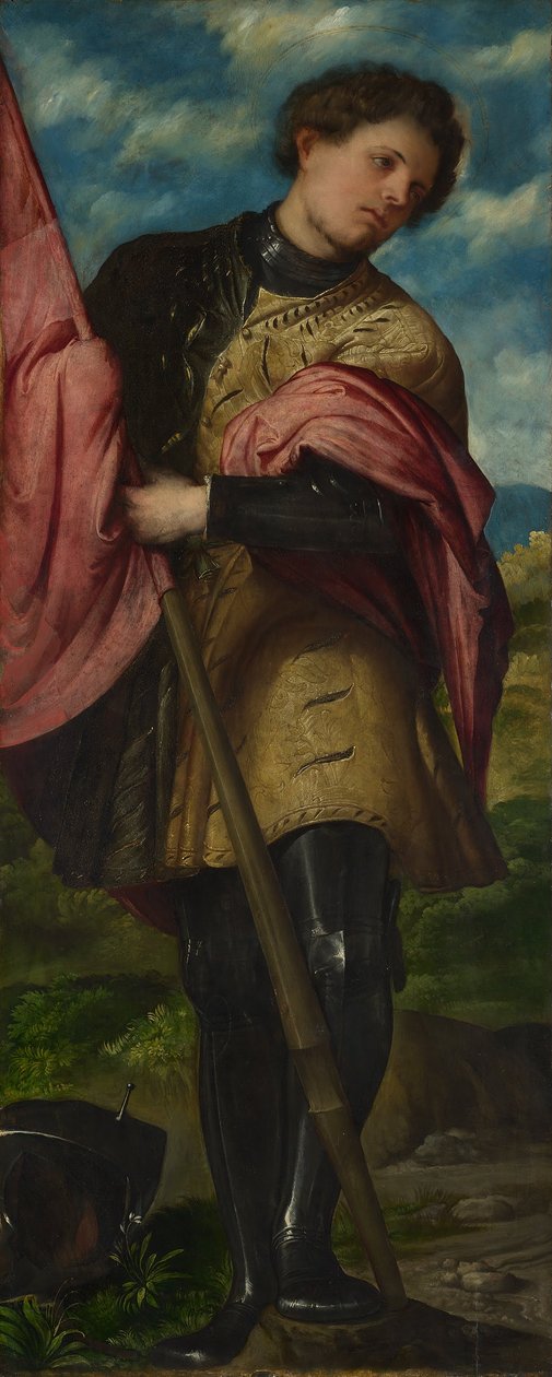 St. Alexander, et panel fra altertavlen 
