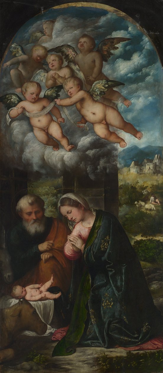 Fødselskirken af Girolamo Romanino