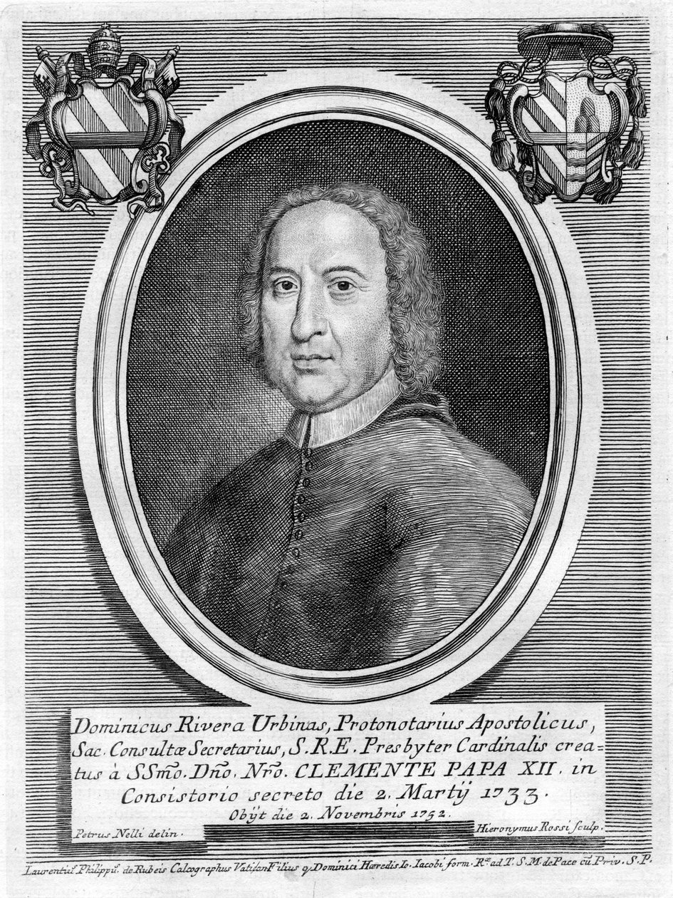graveret portræt af Girolamo Rossi d Nelli