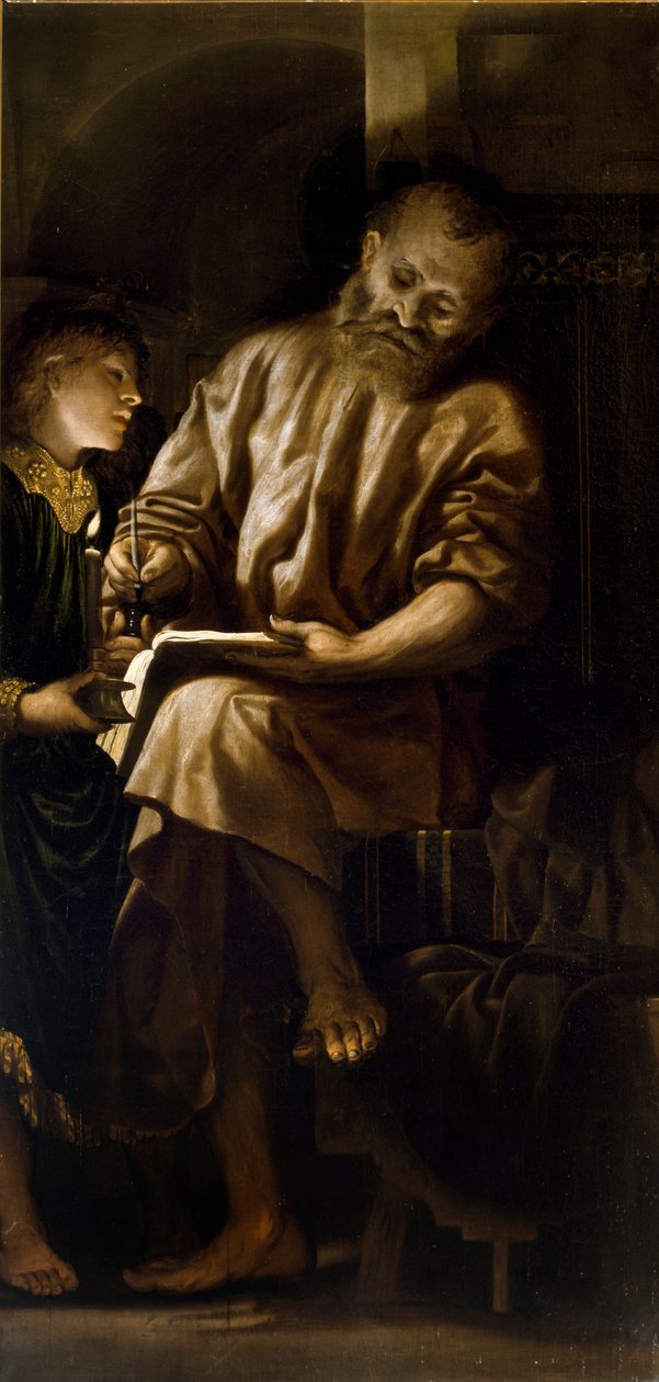 Sankt Matthæus af Girolamo Romanino