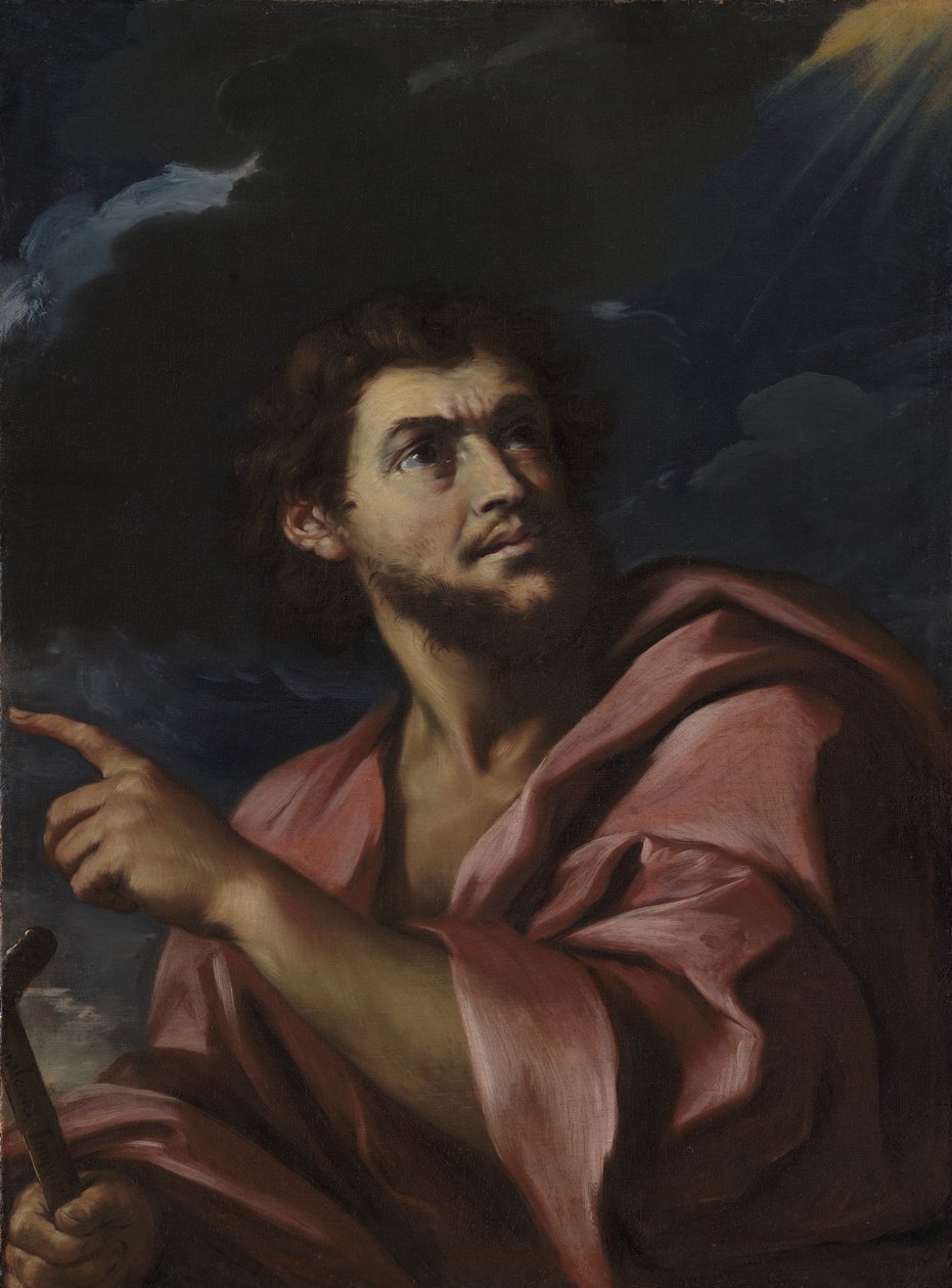 Sankt Johannes Døberen af Girolamo Troppa