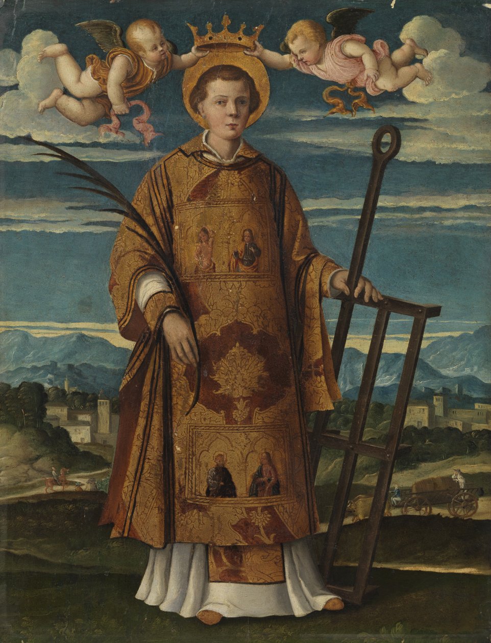 Sankt Laurentius, ca. 1520-30 af Girolamo da Santacroce