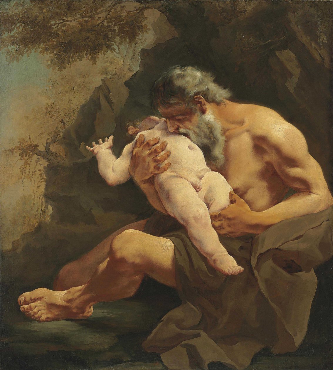 Saturn fortærer sin søn. af Giulia Lama