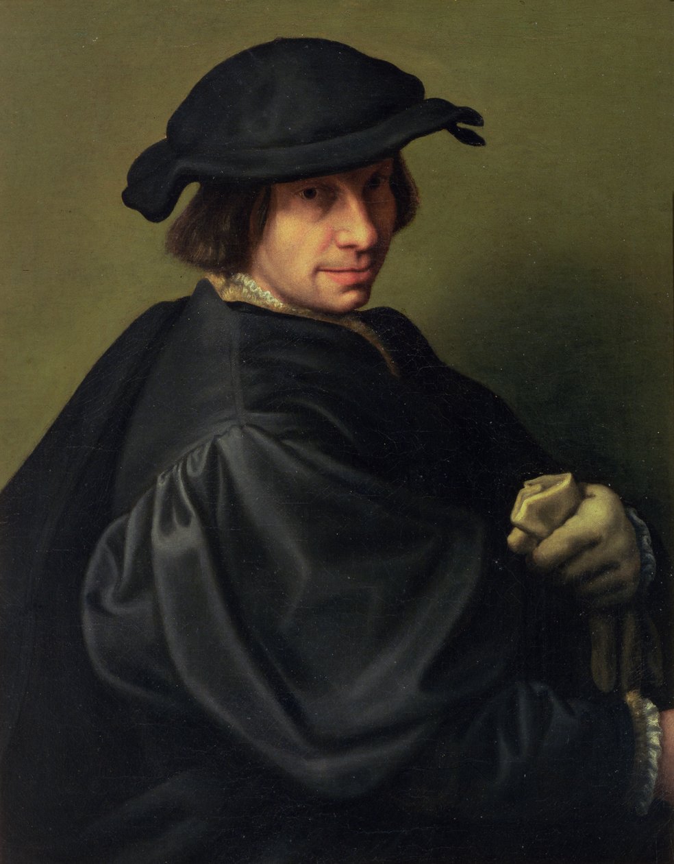 Portræt af Galeazzo Campi (1475-1536) kunstnerens far, ca. 1530-40 af Giulio Campi