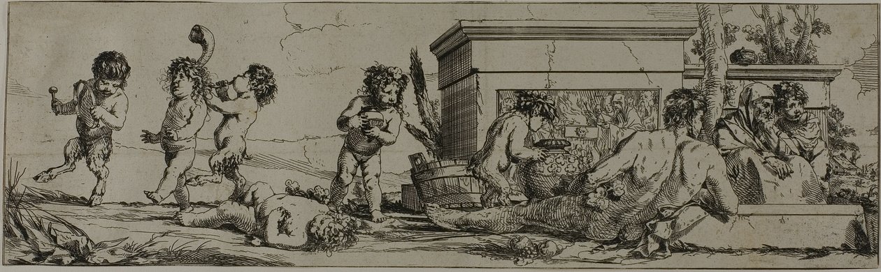 Bacchanal af Giulio Carpioni