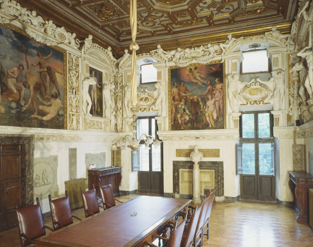 Hall of the Four Seasons af Giulio Mazzoni