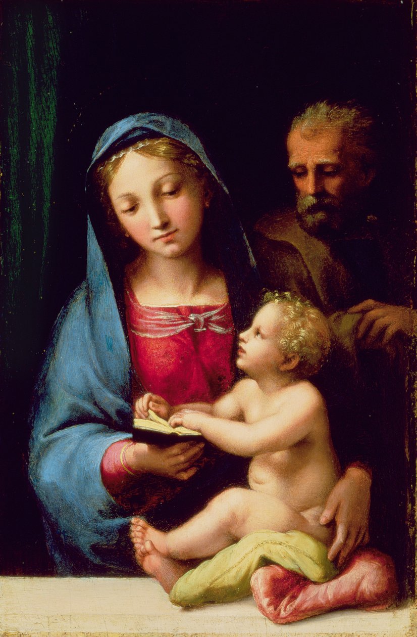 Hellige Familie af Giulio Romano