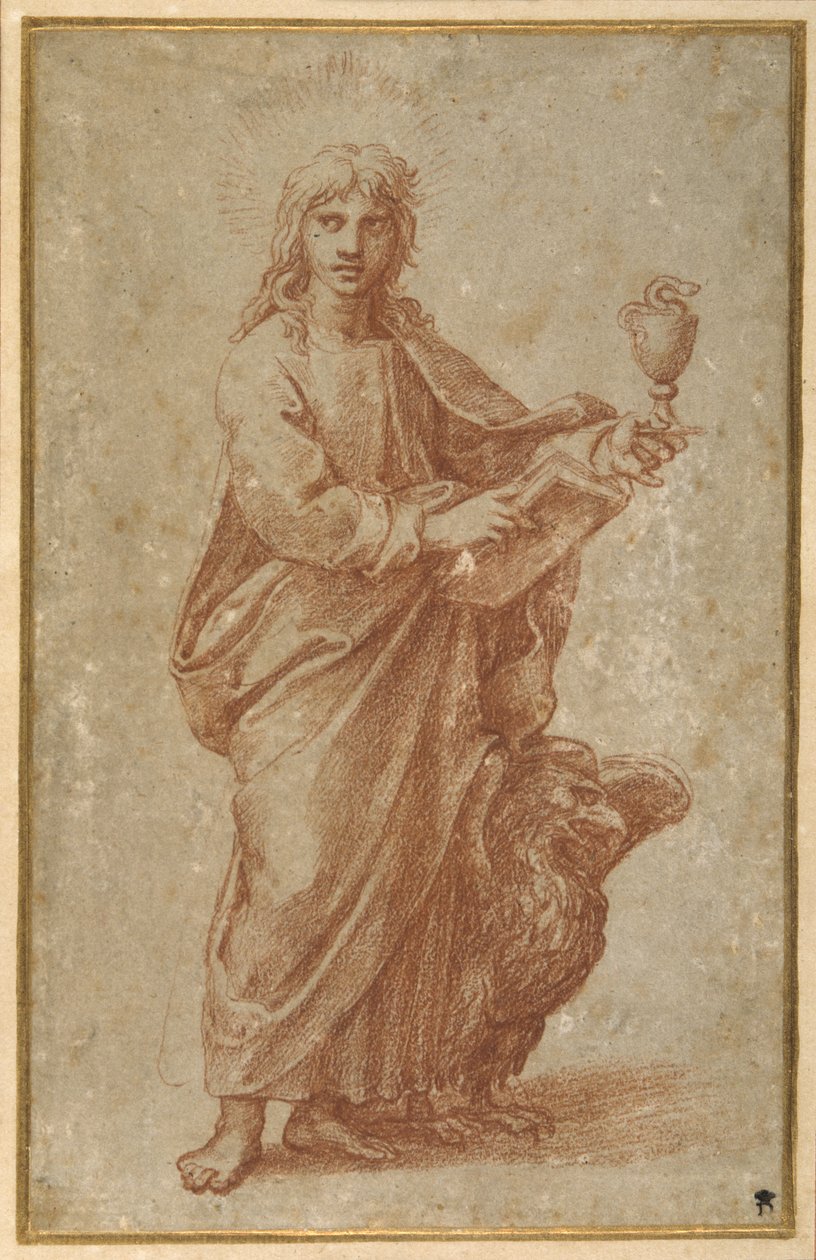 De tolv apostle: Sankt Johannes af Giulio Romano