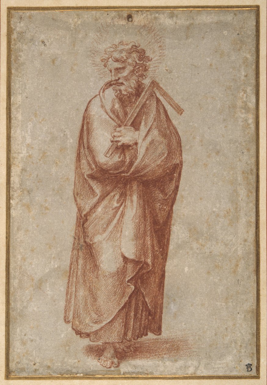 De tolv apostle: St. Thomas af Giulio Romano
