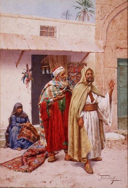 Tæppesælgeren af Giulio Rosati