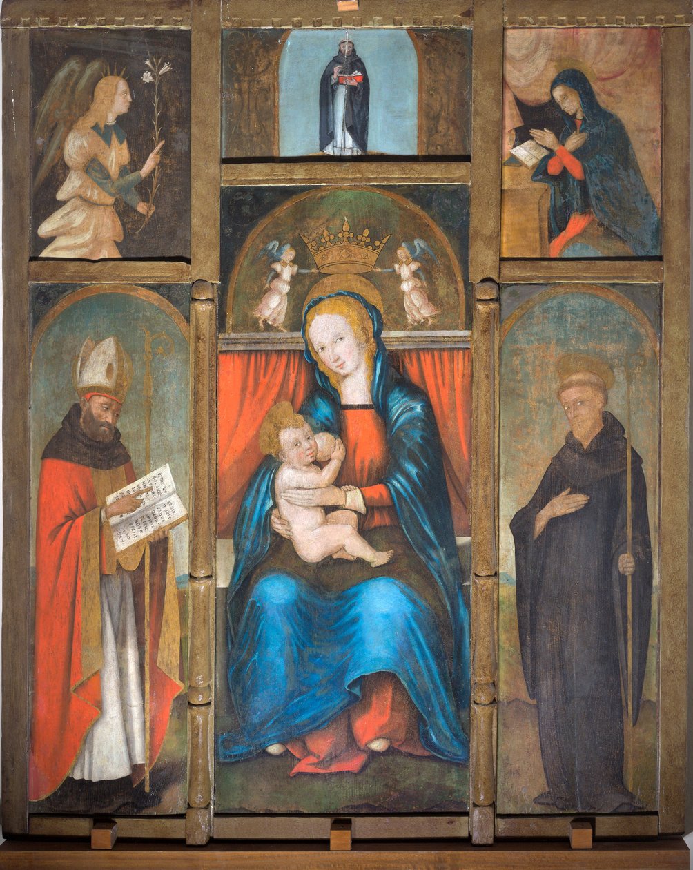 Polyptykon af Jomfru Maria af Giulio de Rossi