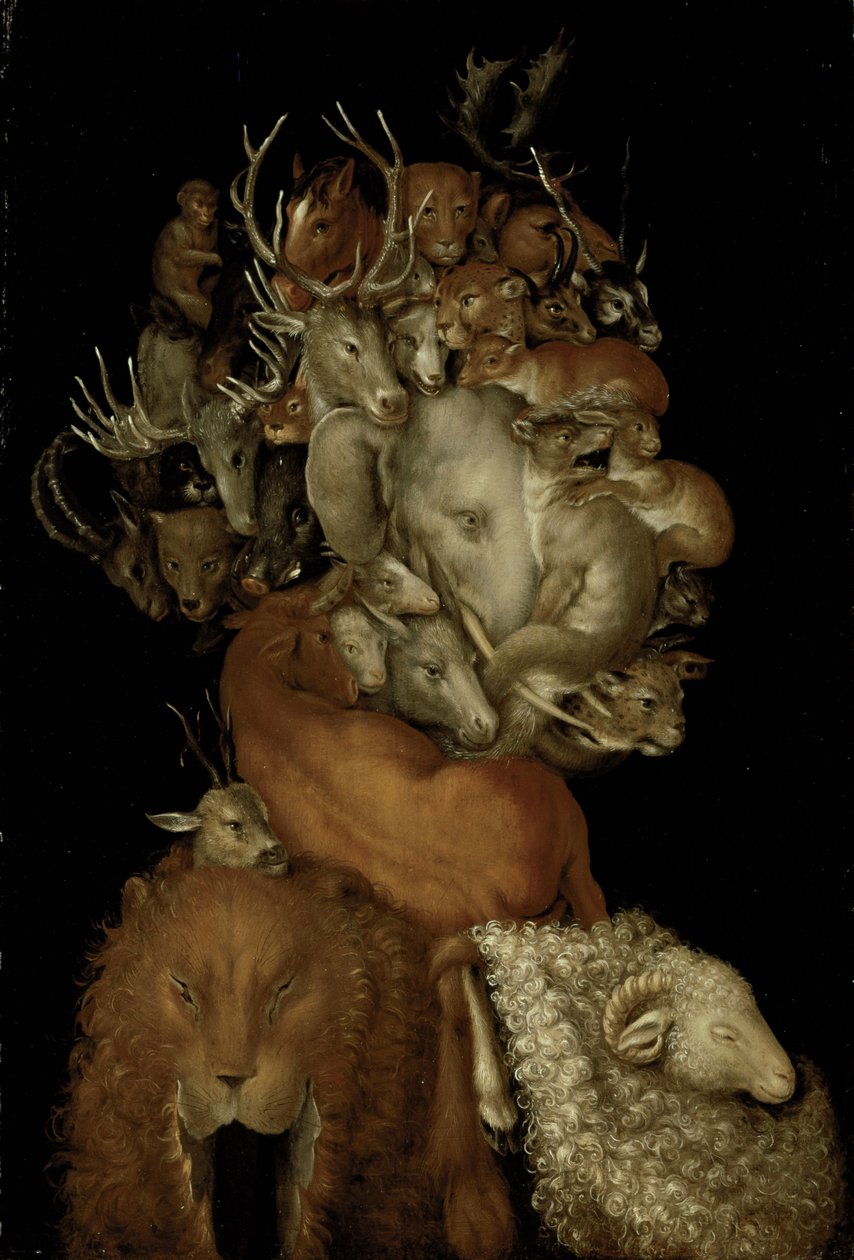 Jorden, ca. 1570 af Giuseppe Arcimboldo