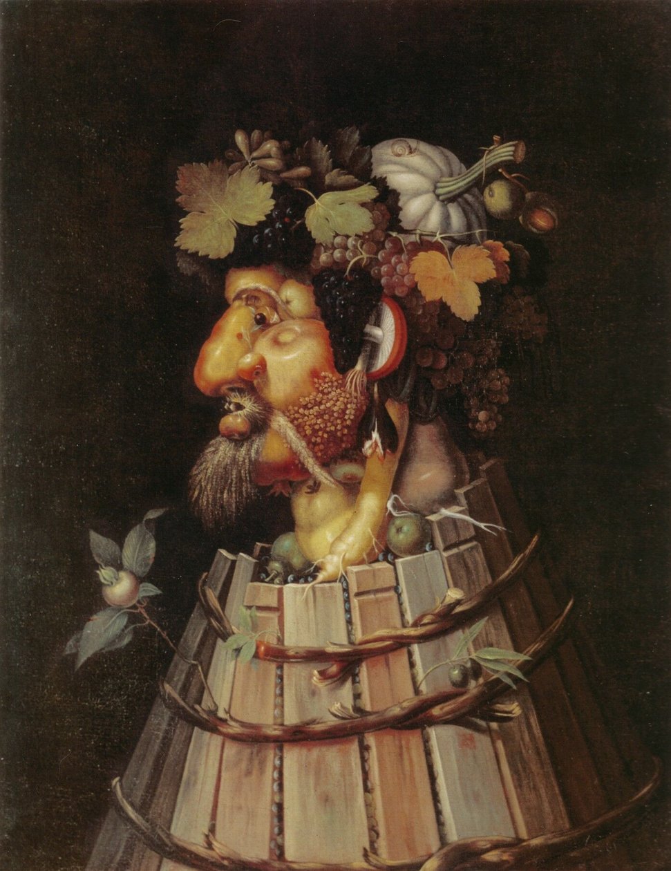 Efteråret af Giuseppe Arcimboldo
