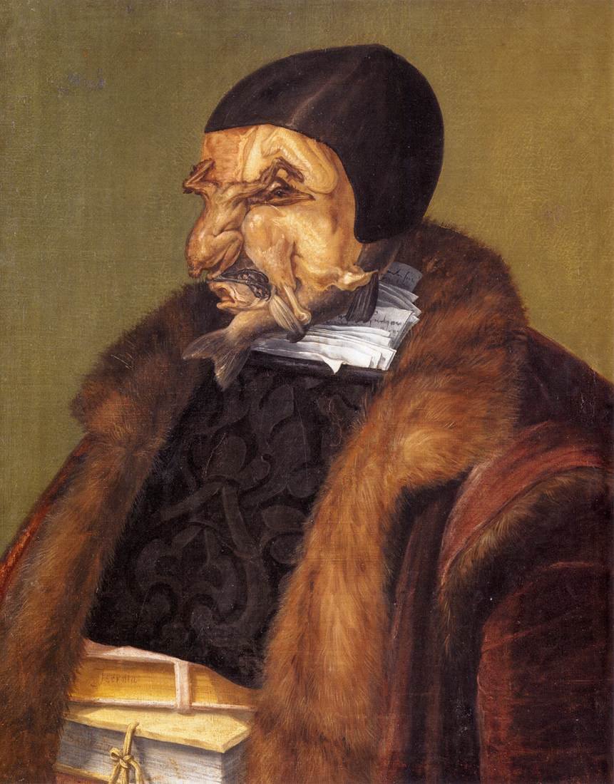 Juristen af Giuseppe Arcimboldo