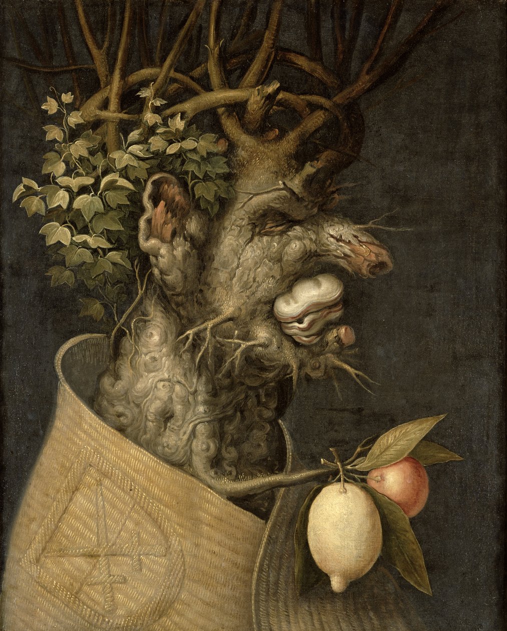 Vinter, af Giuseppe Arcimboldo