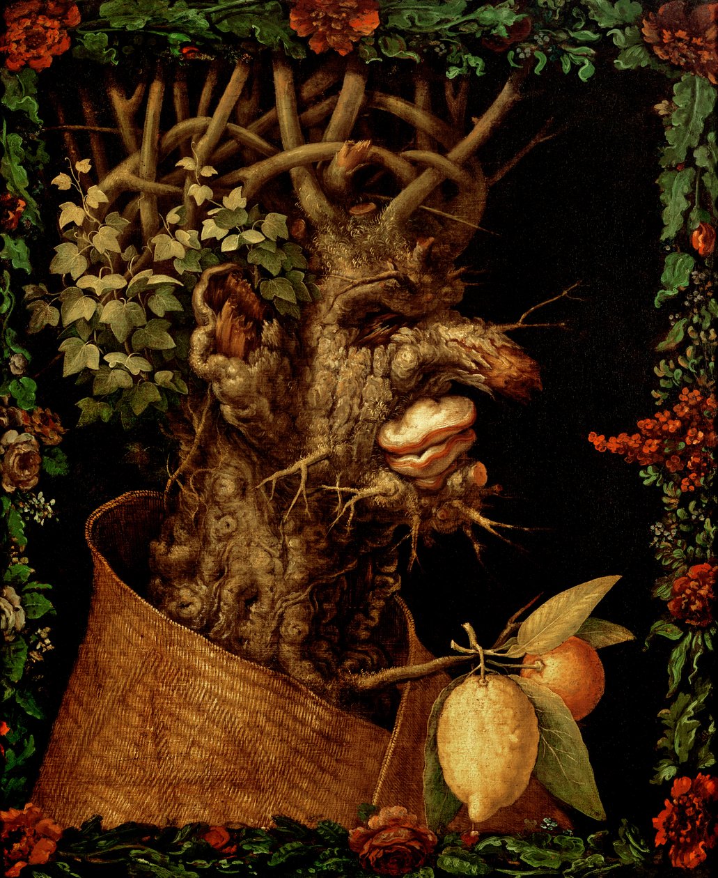 Vinter, 1573 af Giuseppe Arcimboldo
