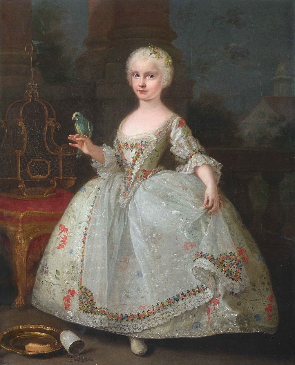 Infanta Maria Isabel af Spanien (1743-1749) af Giuseppe Bonito