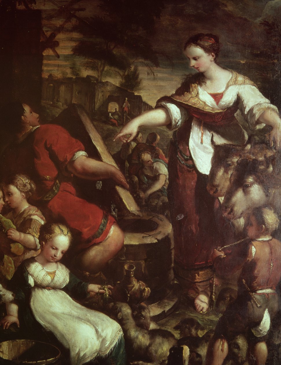 Rebecca ved Brønden af Giuseppe Caletti
