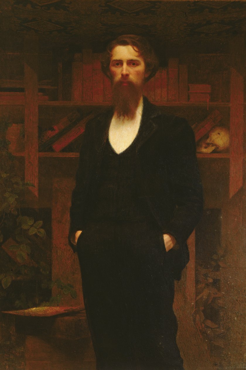 Selvportræt, 1899 af Giuseppe Pellizza da Volpedo