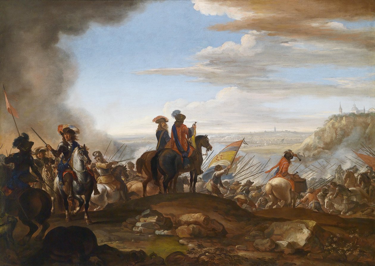 Tropper af storhertug Cosimo III. af Toscana i aktion af Giuseppe Pinacci