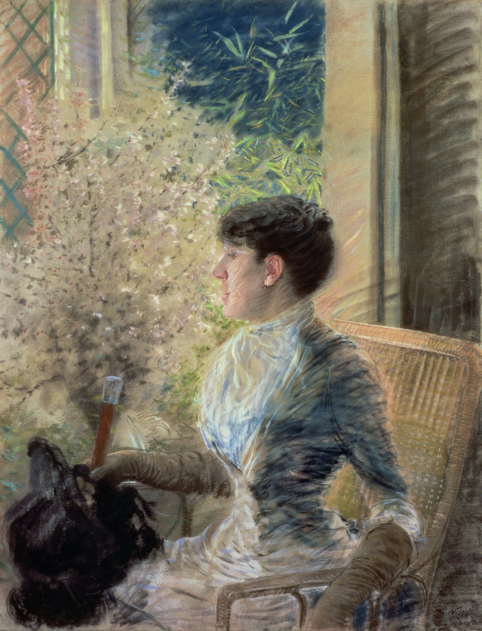 Bow Window, 1883 af Giuseppe de Nittis