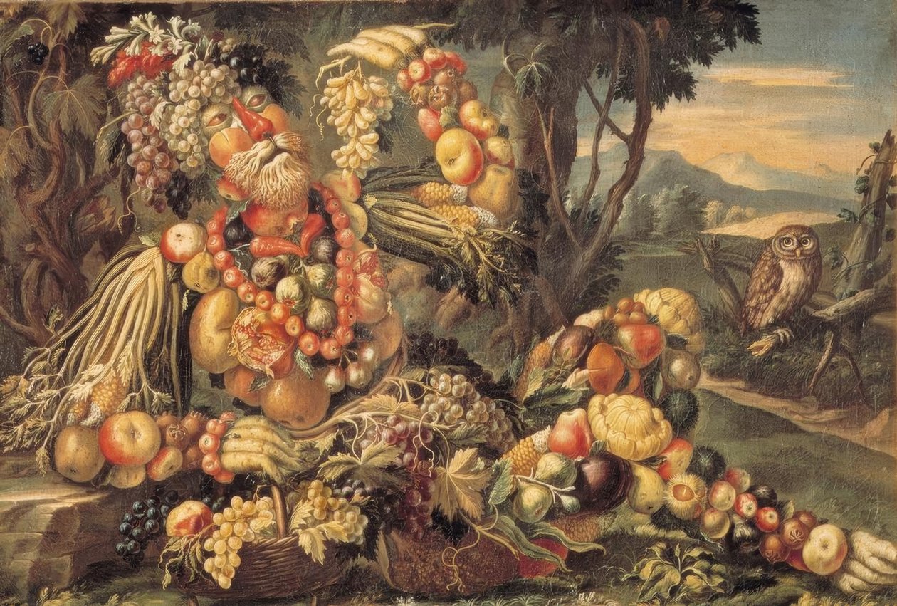 Efteråret af Giuseppe Arcimboldo