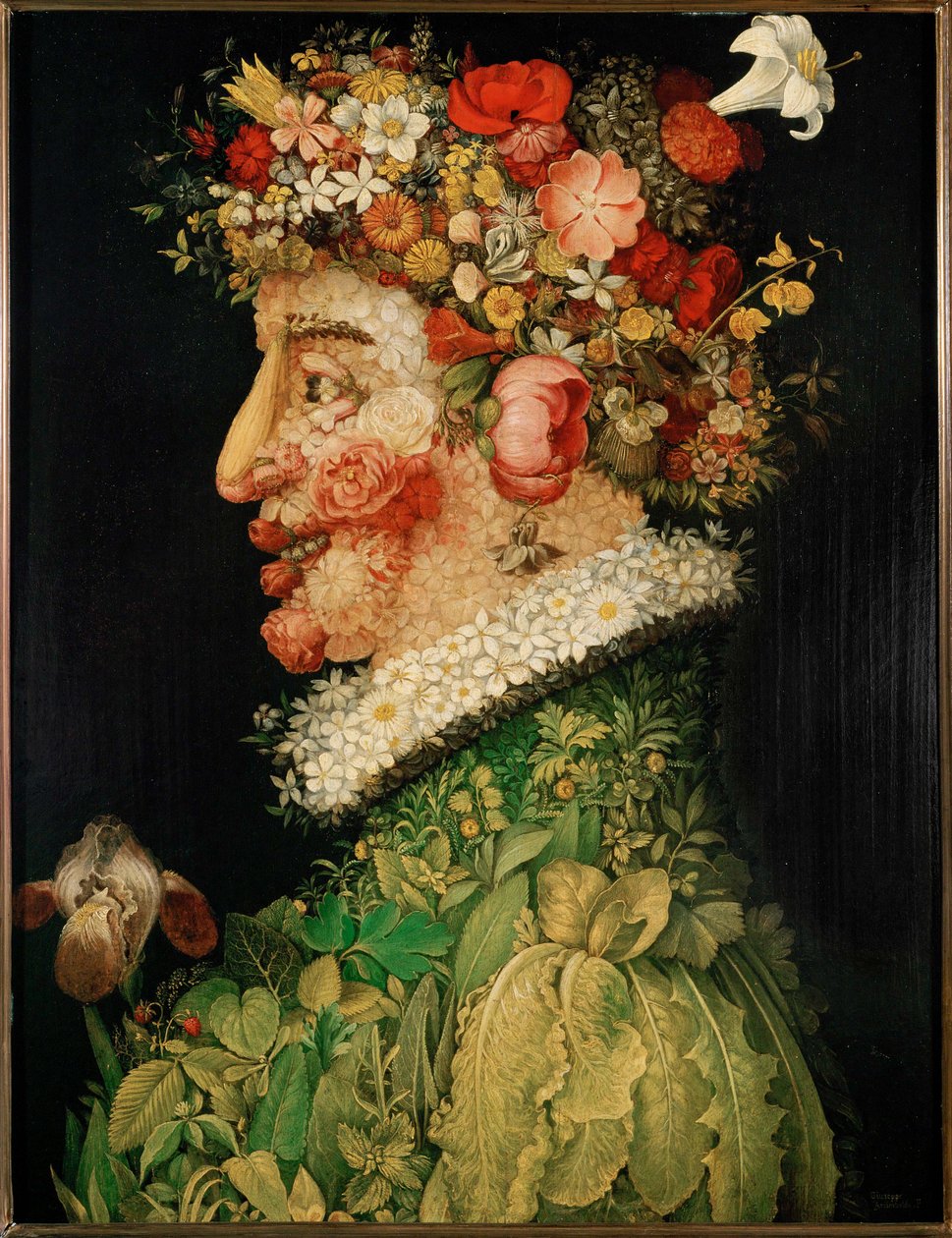 Forår af Giuseppe Arcimboldo