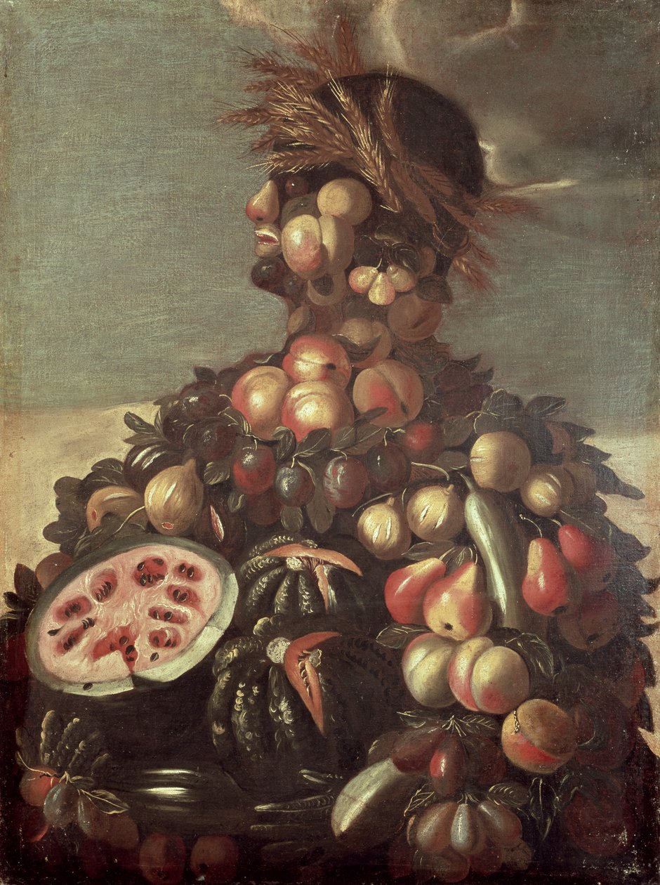 Sommer af Giuseppe Arcimboldo