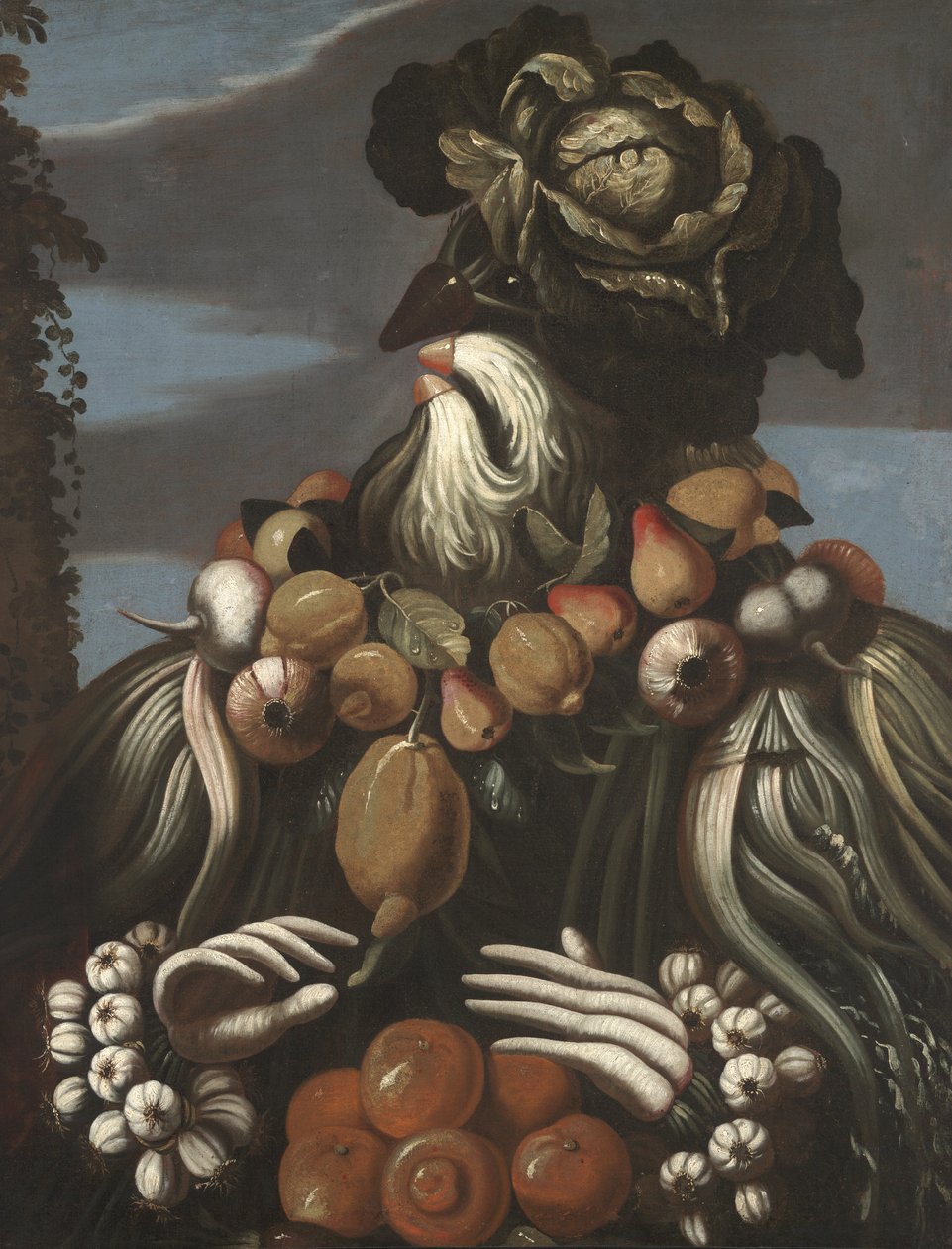 Vinter, ca. 1580-1600 af Giuseppe Arcimboldo