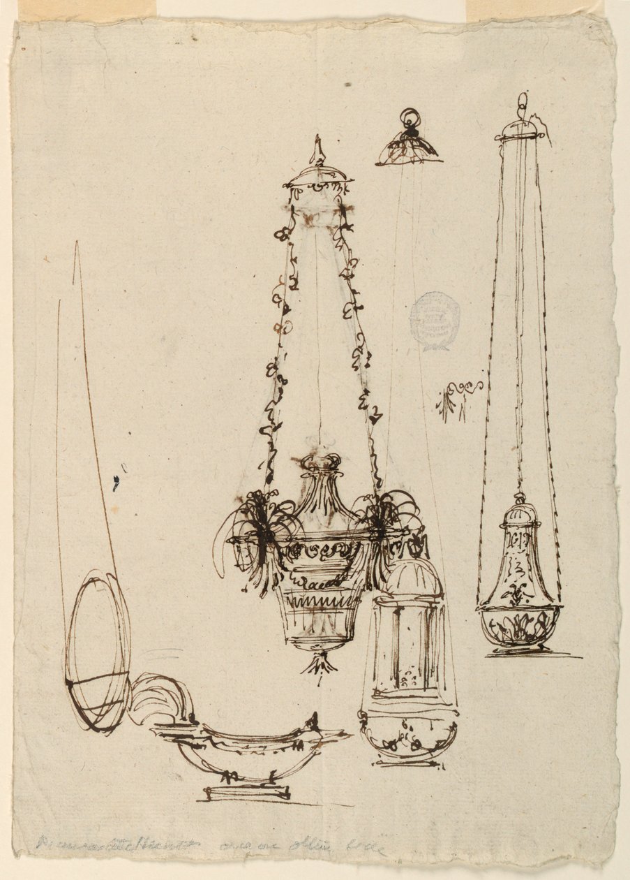 Alterlamper, Røgelseskar, Røgelsebåd af Giuseppe Barberi