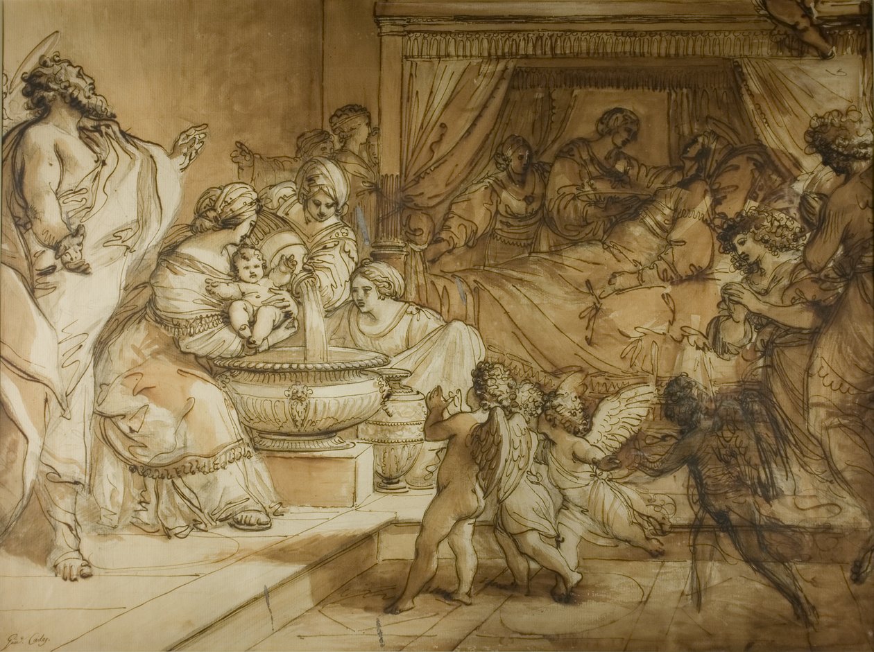 Jomfruens fødsel af Giuseppe Cades